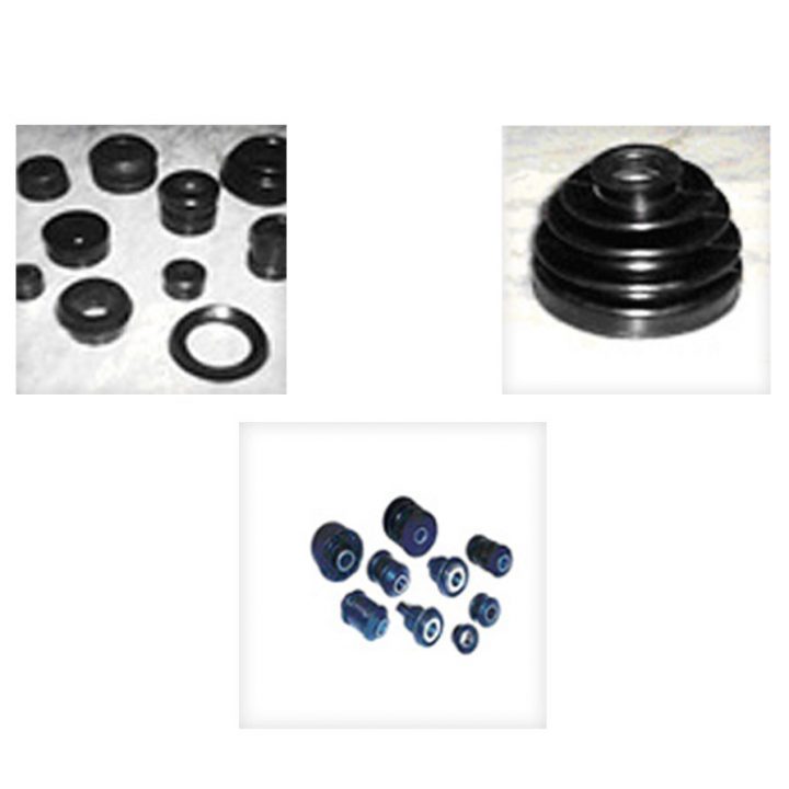 Automotive rubber parts including oil seals and gas kits
